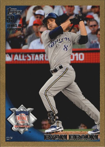 Ryan Braun [Gold] #US-35 card
