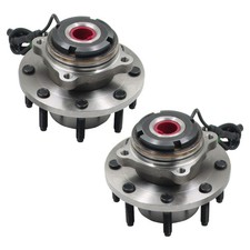 4wd Pair Front Wheel Hub Bearing For Ford F-250 F-350 Sd Excursion Srw 515020