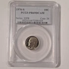 Roosevelt Dime 1976 S Silver Proof PCGS PR69DCAM 10C Uncirculated Coin