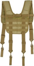 Dr.TOUGH Tactical Suspenders Tool Belt Harness for Khaki