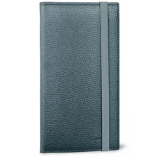 Checkbook Covers for Personal Checkbook Holder RFID Blocking Premium Leather ...