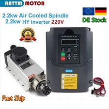 【DE】CNC Spindel 2.2Kw  220V Air Cooled Sp...