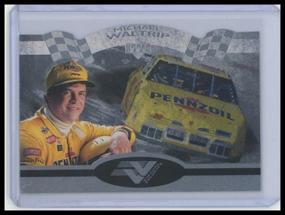 1996 Upper Deck #VV14 Michael Waltrip Virtual Velocity