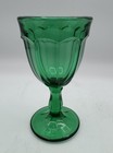 Set of Four (4) Mosser Arlington Hunter Green Wine Water Goblets — photo 3