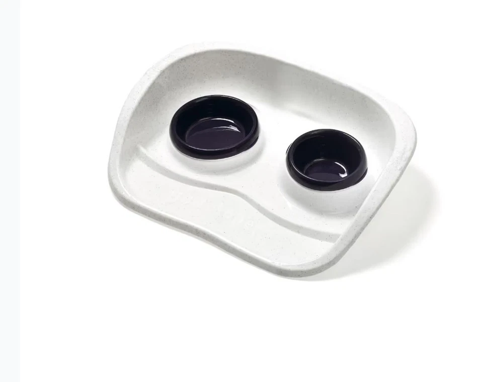 Karlie Futterbar Butler rote oder blaue Näpfe 45 x 35 x 10 cm