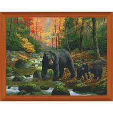 PixelHobby Waters Fine Kit & Frame Mosaic Art Kit