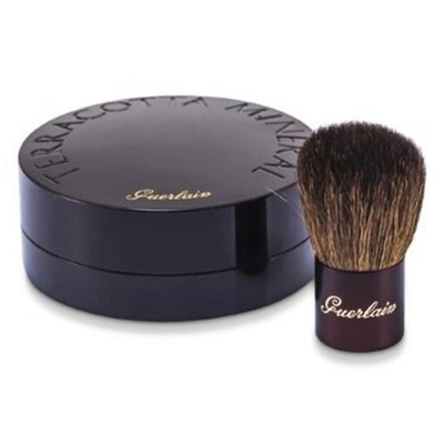 Guerlain Terracotta Mineral 03 Dark 0.1 oz Loose Powder with Brush NIB