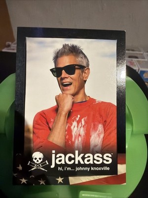Jackass Trading Cards Zero Cool 2022 Johnny Knoxville Base Card #1