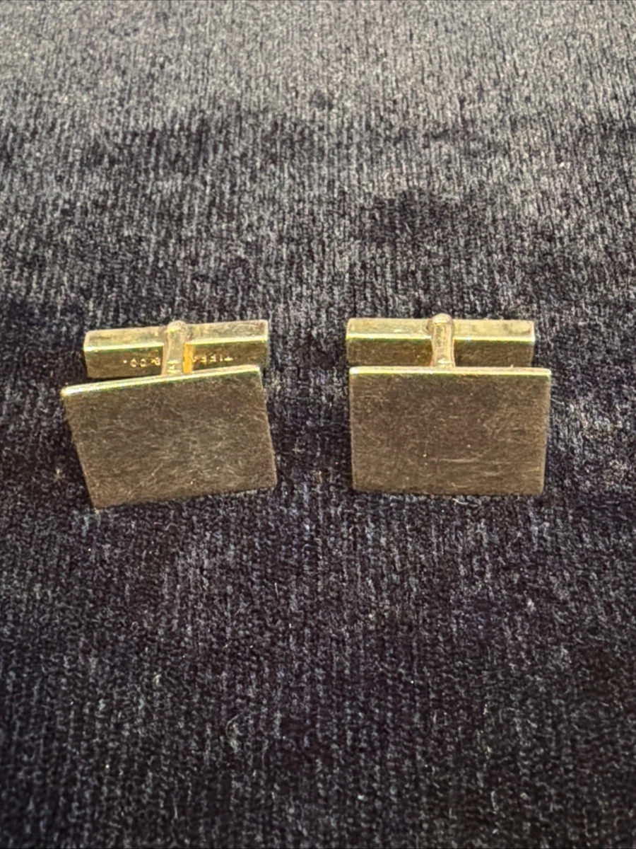 Tiffany & Co. 14k Yellow Gold Cufflinks for Men for sale | eBay
