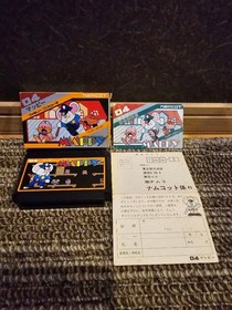 Pac-Man FC Famicom Game Mappy Galaga Tested Good Condition