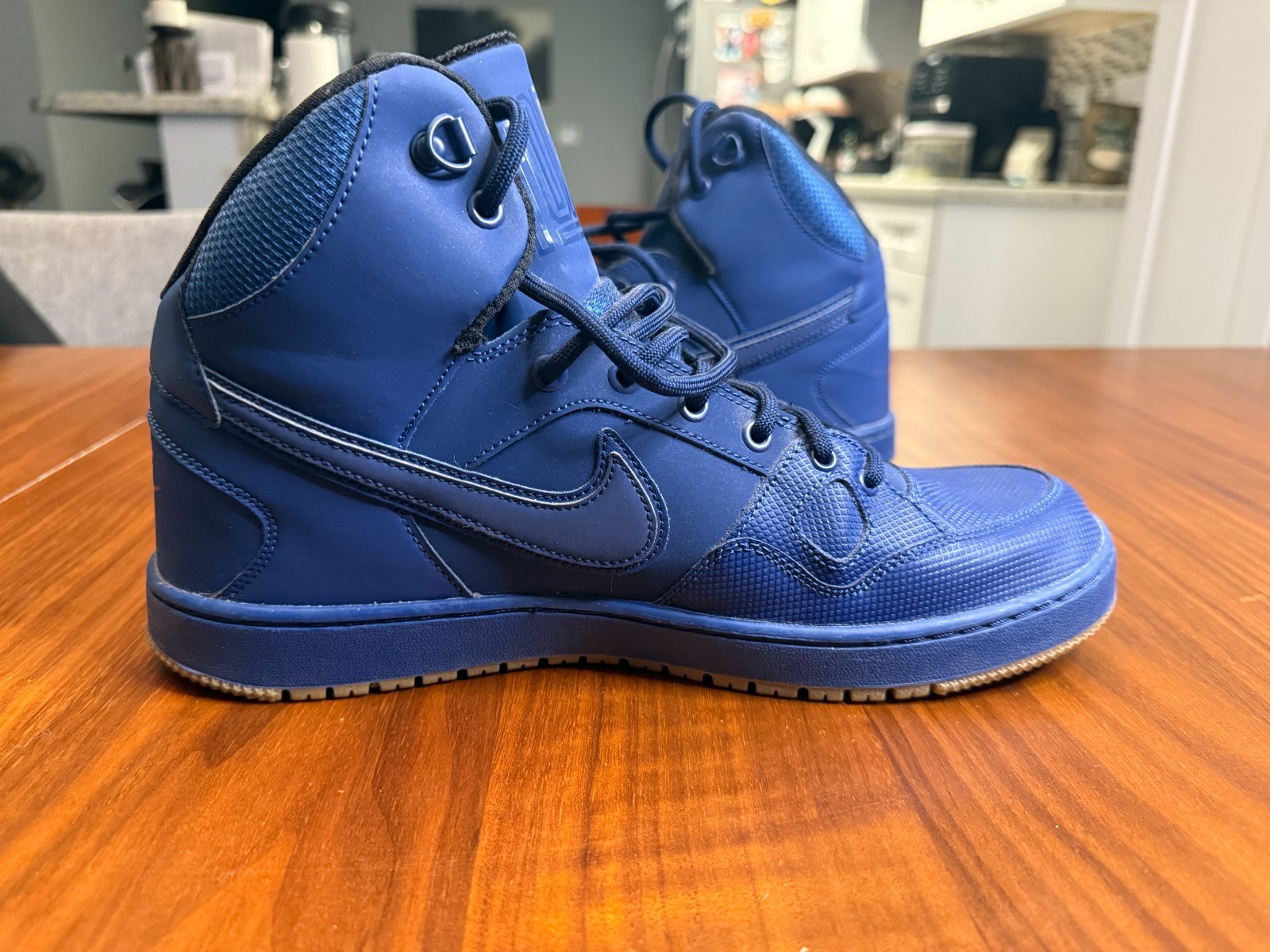 Nike Son of Force Mid Winter Blue Sneakers Men's Size 11 807242-400