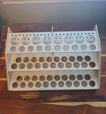 Craft Paint & Brush Organizer Rack   Holds 60...