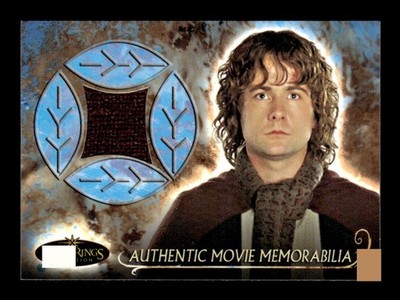 PIPPIN TOPPS LORD OF THE RINGS AUTHENTIC MOVIE MEMORABILIA - TRAVEL CLOAK