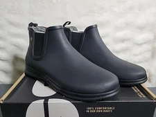 BOGS Women's Sweetpea Winter Waterproof Slip On Rain Boots Black - 72421-001 