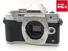 OLYMPUS OM-D E-M10 MarkIV 20.3MP Body SILVER -Near Mint- 7907