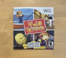 Help Wanted: 50 Wacky Jobs! NFR Demo Disc - Brand New - Hudson Nintendo Wii Game