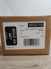 Gorilla Black 1.88 Inch X 10 Yard Duct Tape, Single Roll Pack of 2 