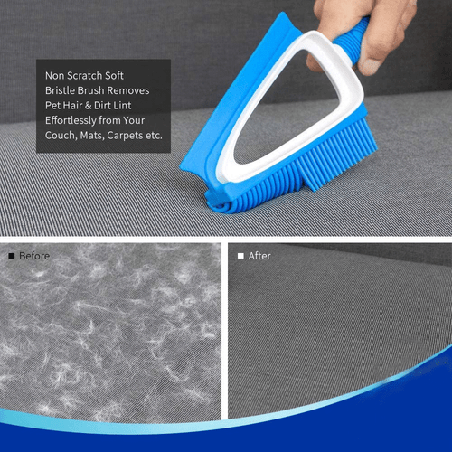 Cepillo adhesivo raspador de limpieza de pelo para mascotas eliminación de polvo piel suave resistente al desgaste - Imagen 11 de 15