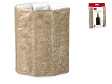 Vacu Vin Set Quick Chiller Wine Bottle Glass Platinum Color