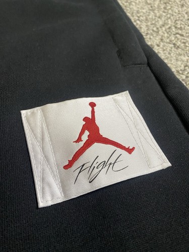 Pantalones Air Jordan Flight Fleece Talla 3XL Retro 4 Blanco Negro Jogger CV6148-010 - Imagen 4 de 13