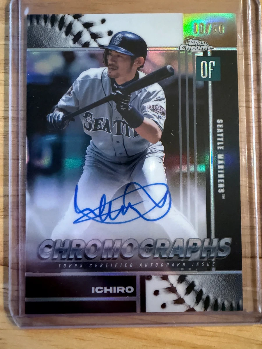 Topps Major Leagues (MLB) Ichiro Suzuki Autographed Baseball