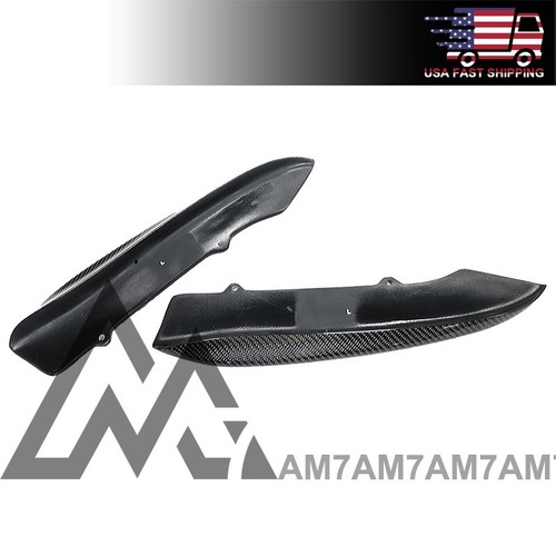 AM Style Carbon Fiber Rear Lips For 2008 2009 2010 2011 2012 2013 BMW E92 E93 M3 - Picture 4 of 6