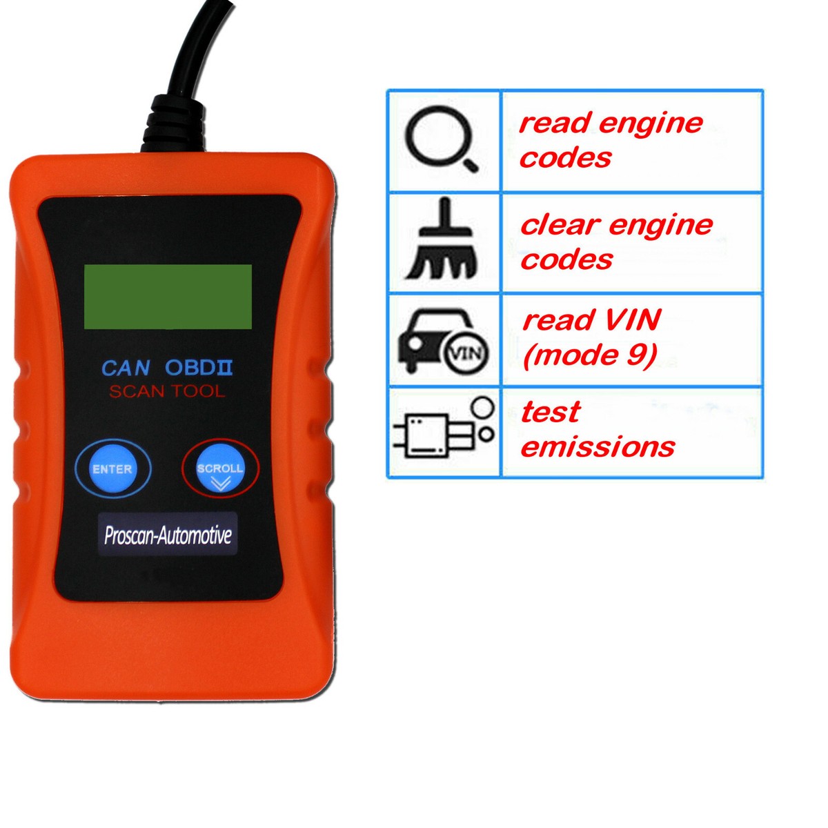 Escáner De Diagnóstico OBD2 Para Coches - Lector De Códigos De Falla Y Reset Para Vauxhall Astra Y Otros, Fabricado En UK