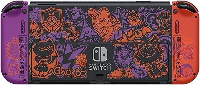 Nintendo Switch OLED Model: Pokemon Scarlet & Violet Edition Japanese 