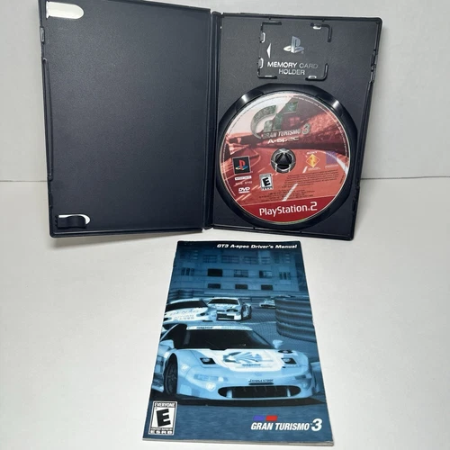 Gran Turismo 3 A-spec PlayStation 2 PS2 Complete in Box Greatest Hits - Tested