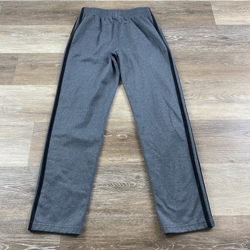 ADIDAS Stretch Waist Gray Activewear Jogger Sweatpants Boy's Size Medium - Picture 4 of 10