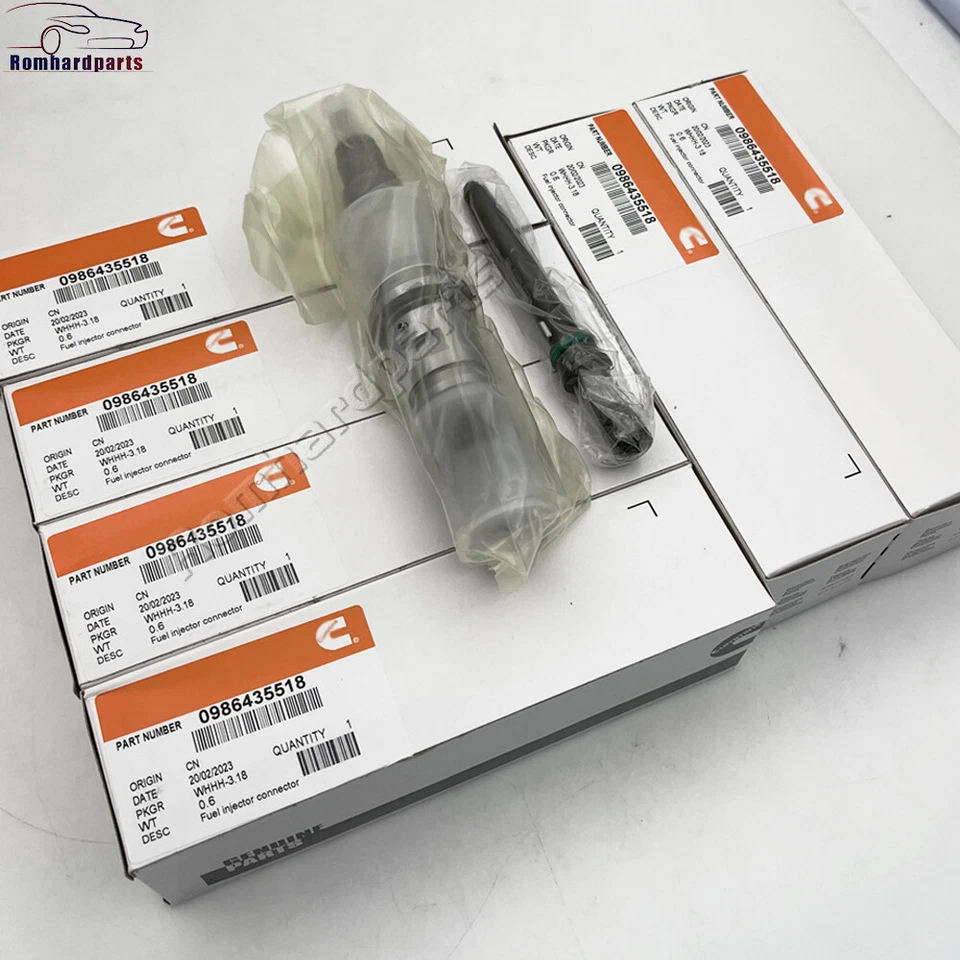 6X Inyector de combustible para Cummins Dodge Ram 2500 3500 2007-2012 6,7 L diésel 098645518 Foto 2 de 4