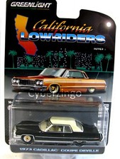 Greenlight 1/64 1973  Cadillac Coupe Deville California Lowrider BRAND NEW
