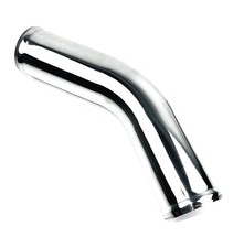 12 Length 102mm 4 Od 45 Degree Elbow Aluminum Pipe Intake Turbo Intercooler