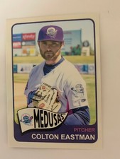Colton Eastman 2019 Medusas Blue Claws Team Card