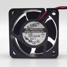 ADDA AD0424HB-C50 4020 DC24V 0.09A 2-Wire Inverter Silent Cooling Fan