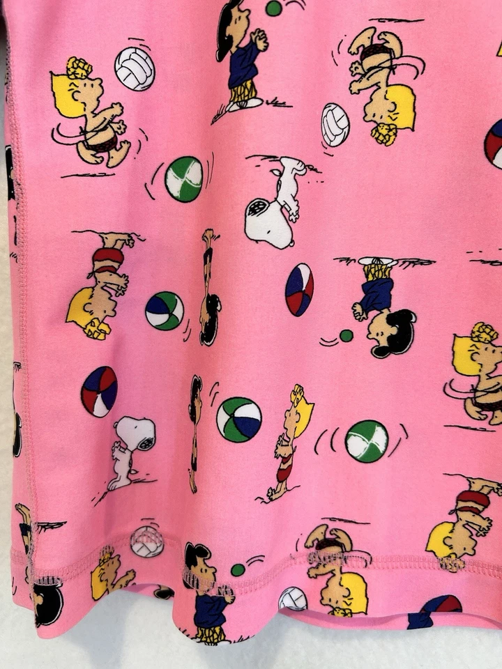 Hanna Andersson Protector Solar Natación Erupciones Protector Top Snoopy Charlie Marrón 6/7 120 Foto 3 de 4