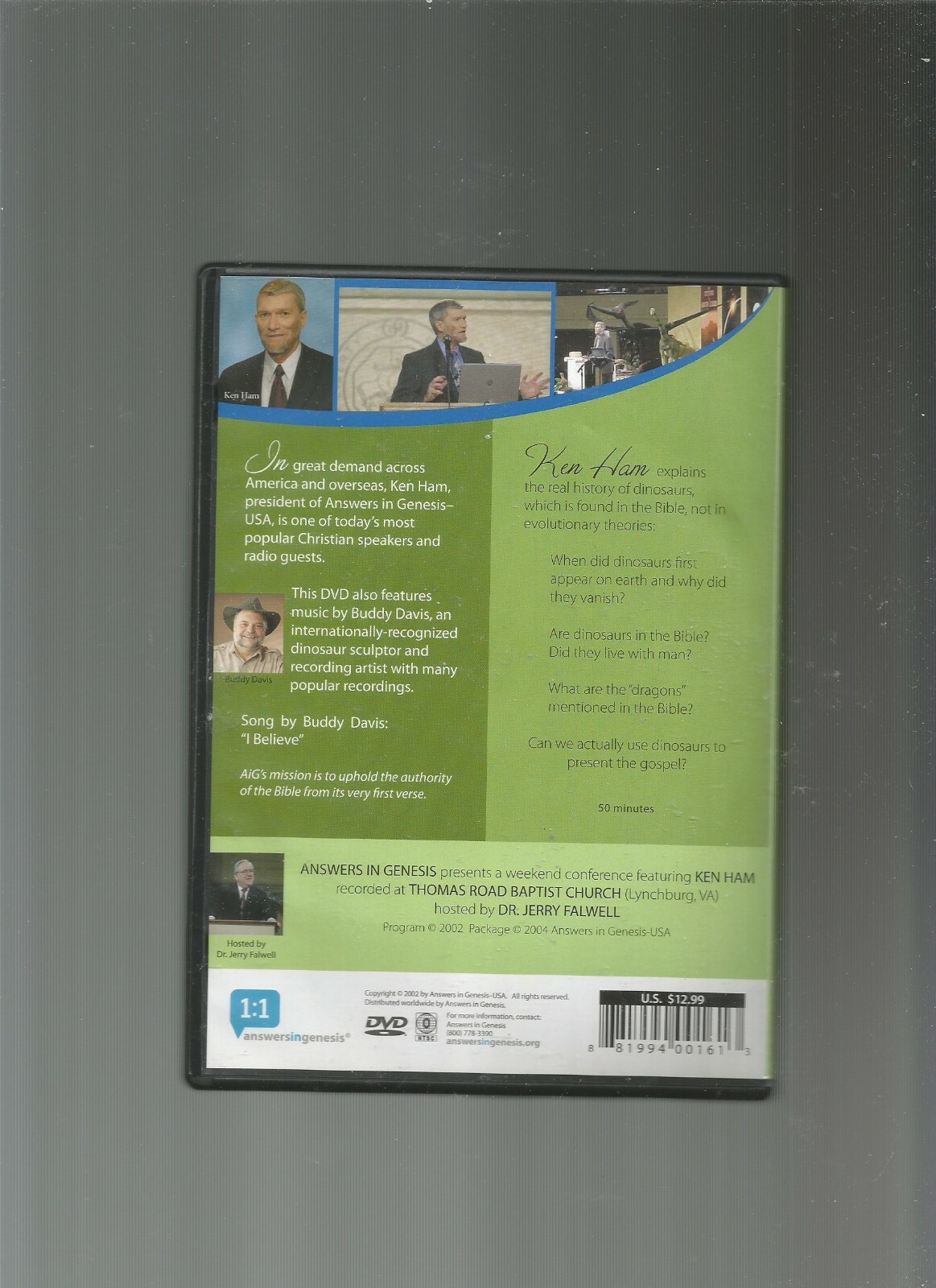 The Bible Explains Dinosaurs Featuring Ken Ham, DVD | eBay