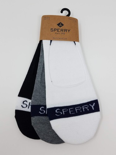 Sperry 3er-Pack unsichtbare unsichtbare Linersocken für Herren M/L, Schuhgröße 9,5-13  - Bild 8 von 13