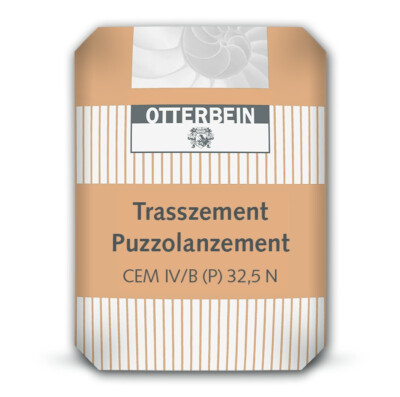 OTTERBEIN Trasszement Puzzolanzement CEM IV/B (P) 32,5 N 25kg-Sack