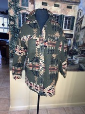 Southwest Themed Fringe Jacket Wool Texture Life Size S