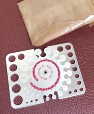 NEW OLD STOCK  Karlan & Bleicher  Gemologist Jewellers CARAT GAUGE Gem Sizing