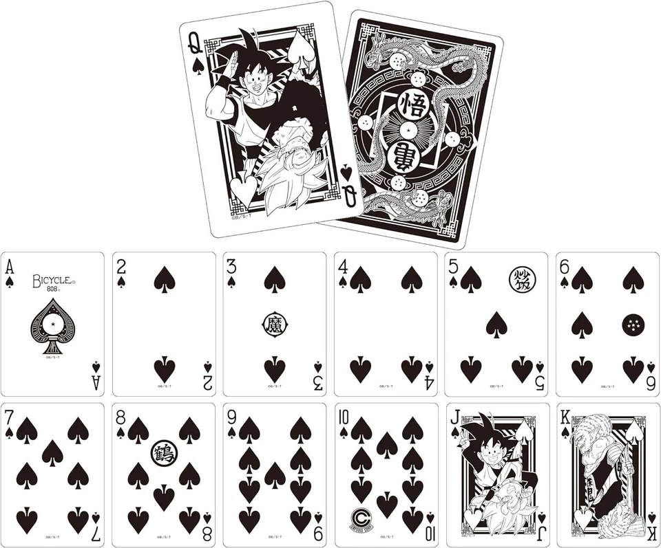 Bicycle Dragon Ball Z Playing Cards / Dragonball / Trump / Rare - Image 3 of 4