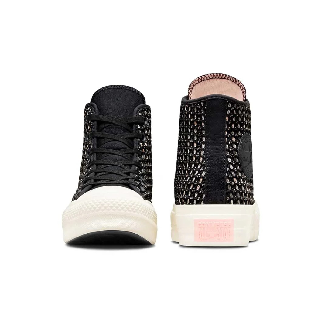NEW Converse Chuck Taylor All Star Lift Platform Crochet High Top