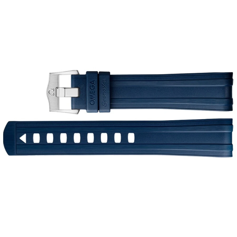 OMEGA Blue Rubber Wristwatch Bands for sale | eBay