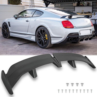 54'' Carbon Rear Trunk Spoiler Racing Wing PRO Style For Bentley Continental GT