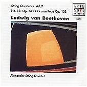 Beethoven: String Quartet, Op. 13 Grosse Fuge, Op. 133  Alexander String QUARTET