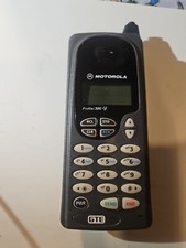 CELLULARE PORTATILE VINTAGE MOTOROLA PROFILE/300e GTE funzionante con custodia 