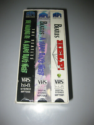 ビートルズ VHS コレクション The Beatles Collection (VHS, 3-Tape Set) sealed NEW | eBay