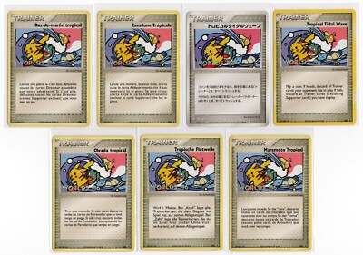 Pokemon COMPLETE SET of Tropical Tidal Wave #036 World Champs 2006