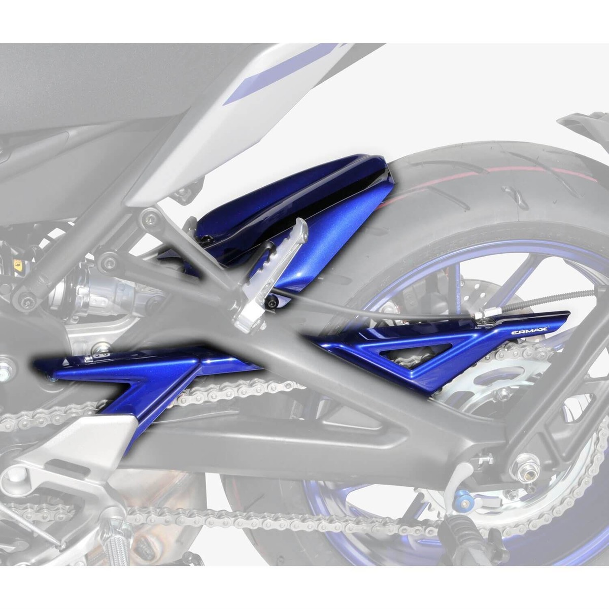 Ermax Hugger Metallic Blue (Yamaha Blue) Yamaha MT-09 2017-2020